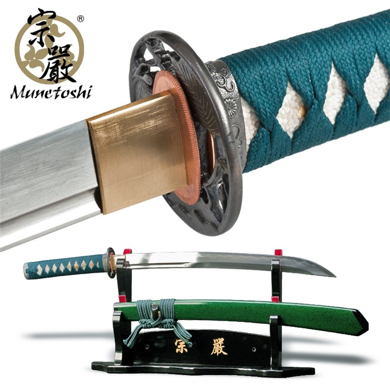 Damascus Wakizashi | High-performance Pattern Steel Sharpening Real  Japanese Wakizashi Sword With Multi-colored Scabbard - TrueKatana