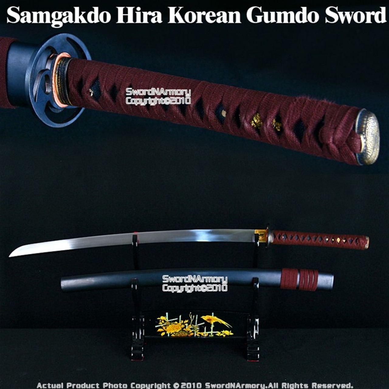 Munetoshi Yuki Samgakdo Hira Korean Gumdo Sword Mat Cutter