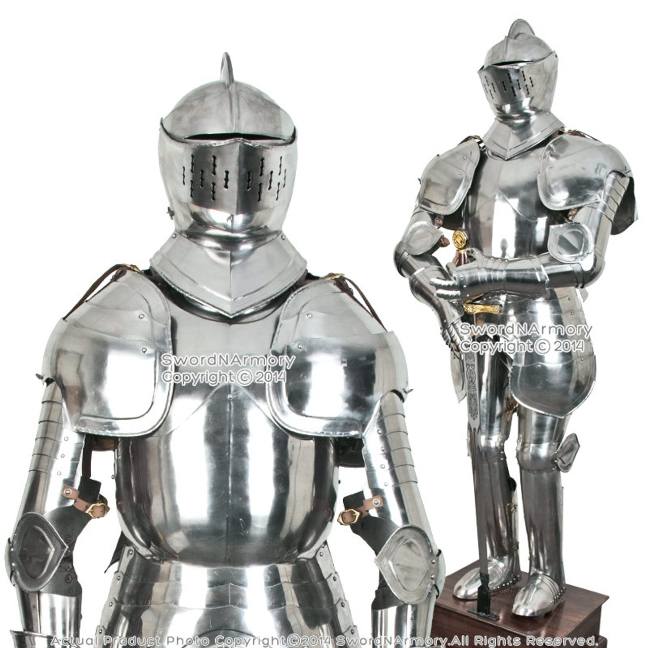 Armor Knight Medieval T-Shirt Costume