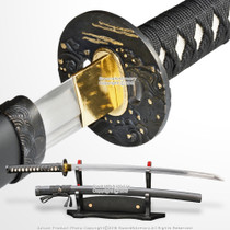 Musha 39" Handmade Storm Tsuba 1045 Carbon Steel O-kissaki Katana Samurai Sword