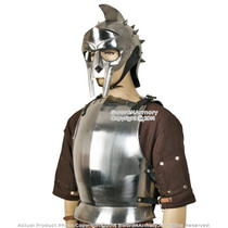 Medieval Costume Steel Body Armor Breast Plate Fluted Cuirass LARP Reenactment Medieval Costume Steel Body Armor Breast Plate Fluted Cuirass LARP Reenactment