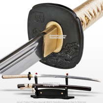 Ryujin T10 Differentially Hardened Unokubi Zukuri Katana Handmade Samurai Sword Ryujin T10 Differentially Hardened Unokubi Zukuri Katana Handmade Samurai Sword