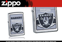 Oakland Raiders Chrome Zippo Lighter Brand New 24625 Oakland Raiders Chrome Zippo Lighter Brand New 24625
