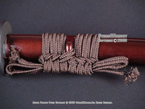 Sageo for Samurai Katana Sword Scabbard Wrapping Brown
