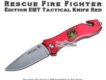 Rescue Fire Fighter EMT Pocket Folding Tactical Knife