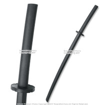 40" Black Foam Bokken Training Katana Samurai Sword Sparring Stick LARP Weapon