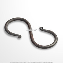 Hand Forged Steel Iron S Shape Hook Medieval  Camping Pot Lantern Hanging Tool Hand Forged Steel Iron S Shape Hook Medieval  Camping Pot Lantern Hanging Tool