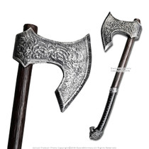 27” Krieger The Fierce Wolf Foam Hatchet Battle Axe LARP Cosplay Costume Prop