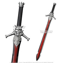 FOAM Devil Cry Sword Rebellion Dante Devil Skull Blood Fantasy Cosplay LARP