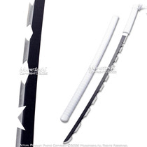 39.5" Steel Inosuke Hashabira Demon Killer Nichirin Katana Samurai Sword Anime