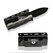 Spring-Assist Folding Knife Cigarette Lighter Case Black Bla