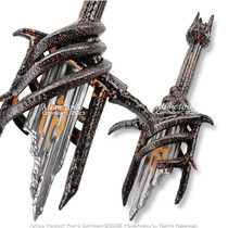 20" Foam Sauron Broken Sword Hilt Power Rings LOTR Fantasy TV Movie Cosplay Prop