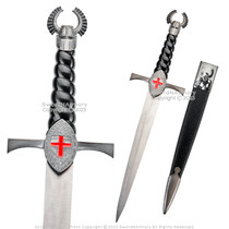 15" Knight Family Dagger Father Sons Stainless Steel Decorative Style 5