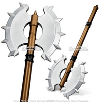 31" Foam Double-Head Dwarf Axe Fantasy Medieval Renaissance Cosplay Costume Prop 31" Foam Double-Head Dwarf Axe Fantasy Medieval Renaissance Cosplay Costume Prop