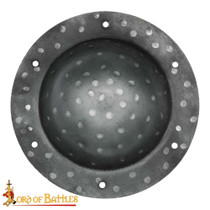 Sturdy Functional Steel Umbo for Viking or Celtic Shields, 12 gauge