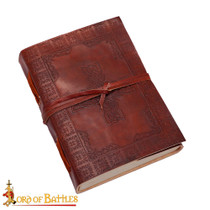 Leather Journal with Celtic Cross and Tree of Life Leather Journal with Celtic Cross and Tree of Life