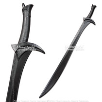 Munetoshi 35.5" Black Polypropylene Orcrist Elven Ring Lord Sword Replica