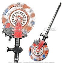 41" Foam Fictional Anime Circular Saw Video Cosplay Roleplaying Game LARP Costume Halloween Convention Prop