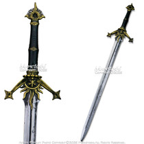 43" Foam Sword Replica Costume Sun Medieval LARP Cosplay Prop Knight Silver