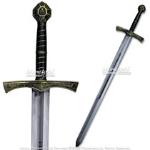 43.5" Foam Radzig Kobyla’s Sword Kingdom Replica Come Costume Deliverance Blade Cosplay Prop Gray