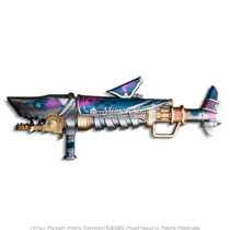 25.5" Foam Fishbones Jinx Video Game League Costume Legends Cosplay Prop Arcane Blue