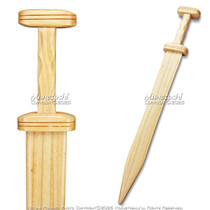 Sword - Wooden Sword - Sword N Armory