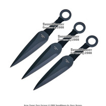 Set of 3 Stainless Steel Anime Ninja Kunai with Sheath  Set of 3 Stainless Steel Anime Ninja Kunai with Sheath