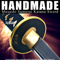 Handmade Musashi Samurai Sword Katana 1060 Carbon Steel 1 Handmade Musashi Samurai Sword Katana 1060 Carbon Steel 1