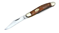 7 " Vintage Style Folding Pocket Knife Wood Handle With Two Blades