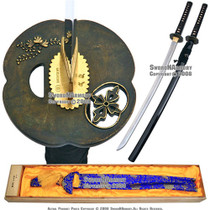 Musashi Brand Handmade Forged Kobuse Laminated Samurai Katana Sword Razor Sharp