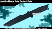 Fixed Blade Anodized Tanto Military Combat Tactical Knife Fixed Blade Anodized Tanto Military Combat Tactical Knife