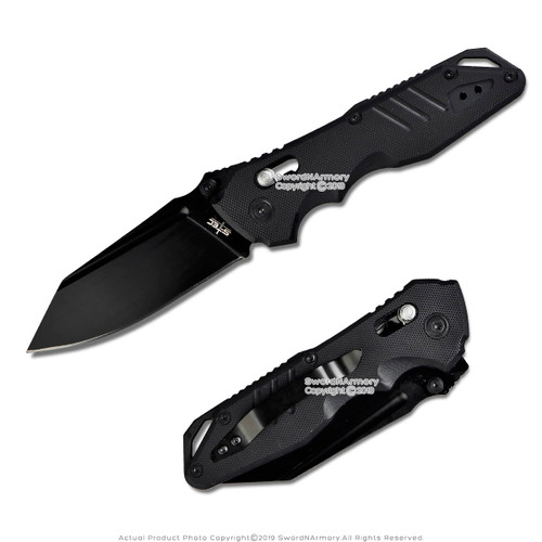 Ball-Bearing Opening System Folding Knife w/ Reversible Belt Clip Ball-Bearing Opening System Folding Knife w/ Reversible Belt Clip