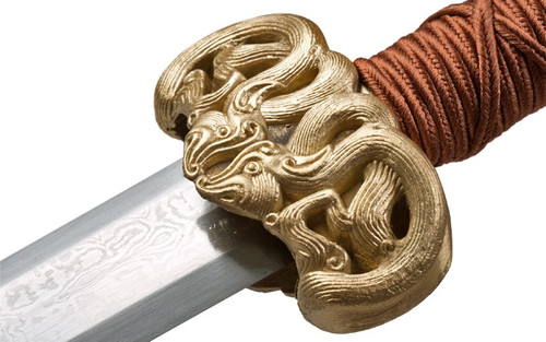 Forge Folded Handmade Eight Sided Han Wu Sword Chinese Jian