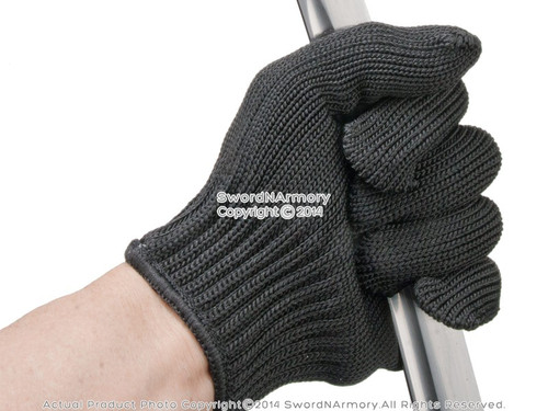 A Pair of Cut Resistant Safety Gloves for Sword Knife Maintenance Open  Oyster