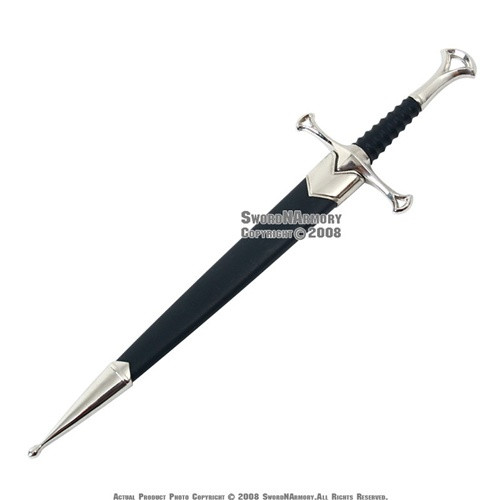 Short Medieval Knight Sword Historic Dagger with Sheath