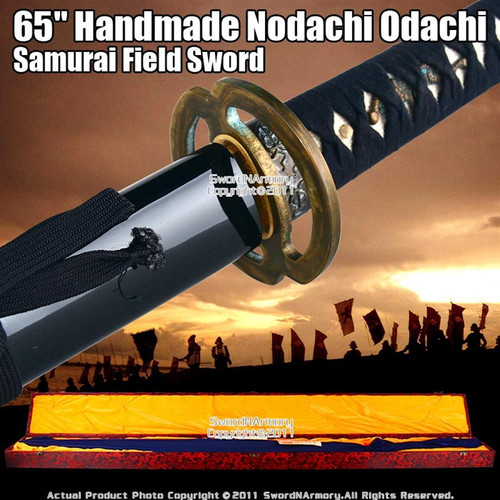 65" Long Handmade Nodachi Odachi Samurai Field Sword Katana 65" Long Handmade Nodachi Odachi Samurai Field Sword Katana