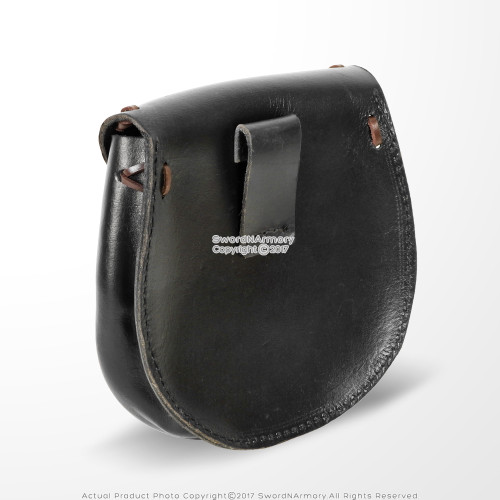 Renaissance Belt Bag Medieval Leather Pouch Bag –