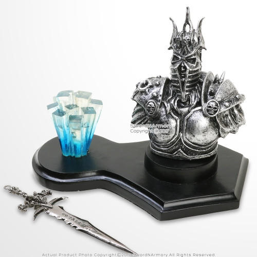 Demon Knight War Lord Letter Opener Fantasy Short Sword Desktop Paperweight 