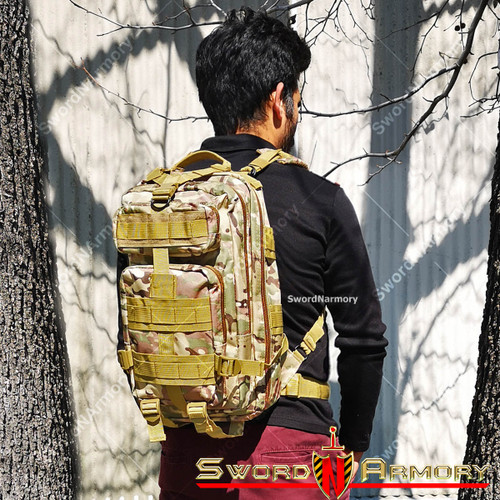 30L Outdoor Military Molle Tactical Backpack Rucksack Camping Hiking Travel  Bag