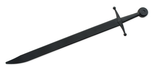 Synthetic Falchion Sparring Sword - Black Blade & Hilt by Red Dragon Armoury Synthetic Falchion Sparring Sword - Black Blade & Hilt by Red Dragon Armoury