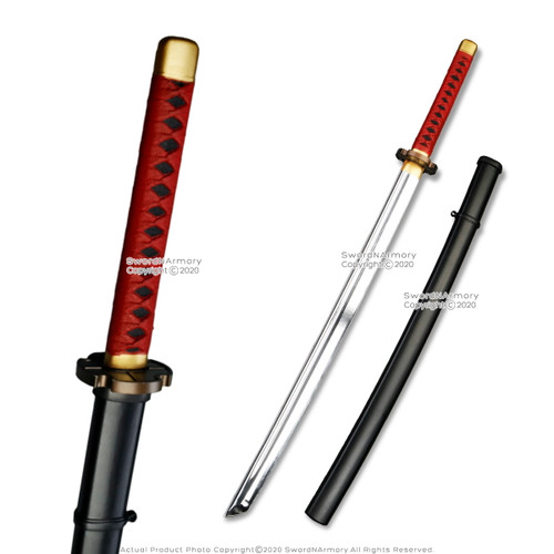 Unisex Wooden anime cosplay katana Child Age Group 14  Above