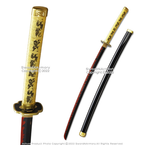 41" Bamboo Blade Yoriichi Nichirin Katana Samurai Sword Demon Kill Anime Cosplay 41" Bamboo Blade Yoriichi Nichirin Katana Samurai Sword Demon Kill Anime Cosplay