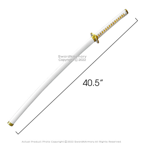 kento様 Mini Zenitsu Nichirin Katana Keychain + Stand – Mini Katana