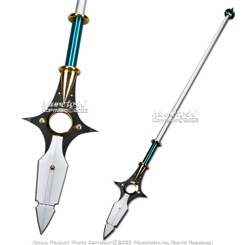 82.5” Chastiefol Fairy King Spear Sloth Sin Stainless Steel Fantasy Anime Prop 82.5” Chastiefol Fairy King Spear Sloth Sin Stainless Steel Fantasy Anime Prop