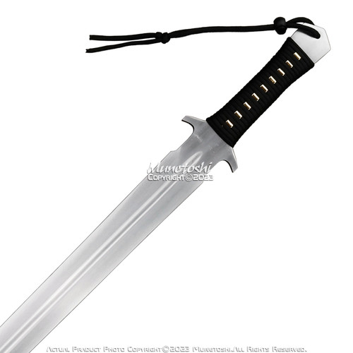32” Tactical Short Sword Functional Sharp Carbon Steel Full Tang