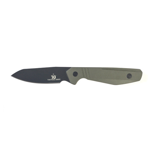 Terminal by A ten Indeed Is An Expertly crafted outdoor tool To elevate both precision and comfort, enhancing every task with confidence and control. Designed to fit naturally in your hand, they unlock your full potential and awaken a resilient sense of capability. True outdoor performance begins with purpose-built gear—and our expertise is the key to helping you sharpen your skills.




· Total Length: 8.07"
· Blade Length: 3.54"
· Blade Thickness: 0.111"
· Blade Material: 8Cr14MoV
· Blade Finish: BLACK DLC
· Handle: G10
· Total Weight: 0.458lb
· Style: Fixed Blade Knife