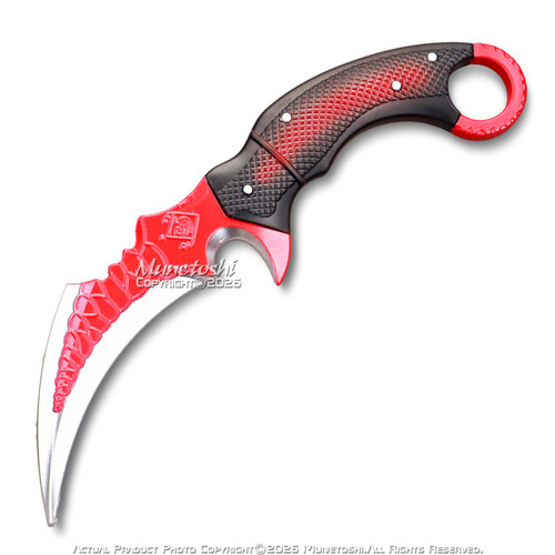 13" Foam Red Eagle Delta Video Game Collectible Costume Blade Cosplay Prop