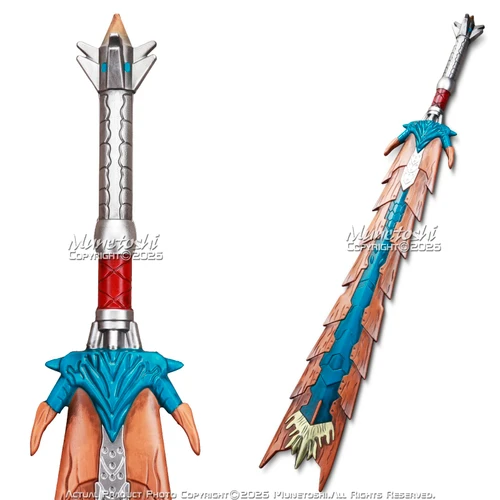 41" Foam Zack Zinogre Sword Monster Fantasy Video Game Costume Final Cosplay Hunter Prop