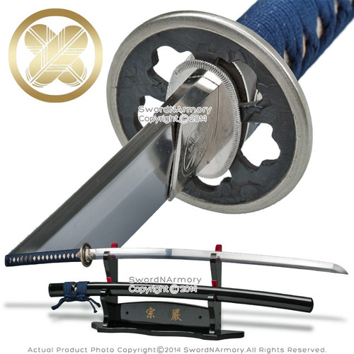 Skyjiro Hanabira Handmade Samurai Katana Sword Nihonto Flower Petals 30" Blade Skyjiro Hanabira Handmade Samurai Katana Sword Nihonto Flower Petals 30" Blade