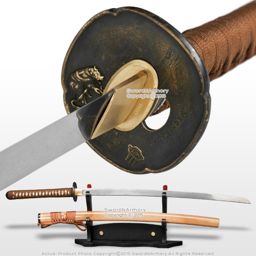 Ryujin Brand Handmade T10 Hira Zukuri Samurai Katana Sword Differential Harden W Ryujin Brand Handmade T10 Hira Zukuri Samurai Katana Sword Differential Harden W